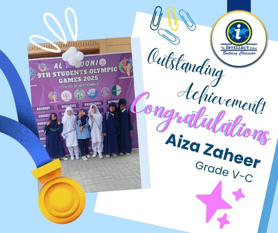 Proud Moment for The Intellect School! 🌟